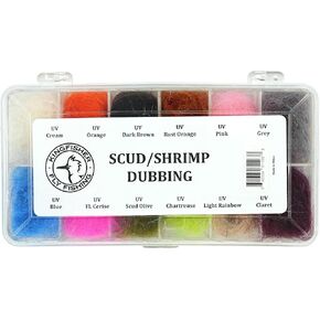 Kingfisher Fly Fishing Scud/Shrimp Fly Tying Dubbing Dispenser