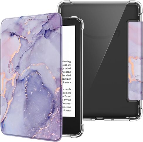 Fintie Slim TPU Case for 6" Kindle 11th Generation 2024/2022, Agave Green | Ultra Clear Transparent Soft TPU Back Cover Lightweight Shell, Auto Wake/Sleep,for All-New Kindle 2024/2022 11th Gen e-Reader in Saudi Arabia