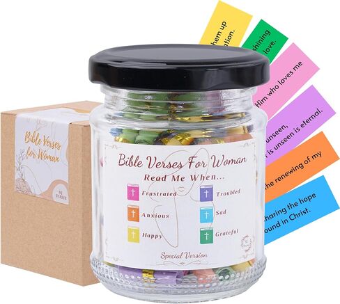 Bible Jar For Dad, Fathers Day Gifts For Dad, Christian Gifts for Men,Gifts For Dad, Prayer Jar, Hope Jar, Bible Stuff, Scripture Gifts. in Saudi Arabia