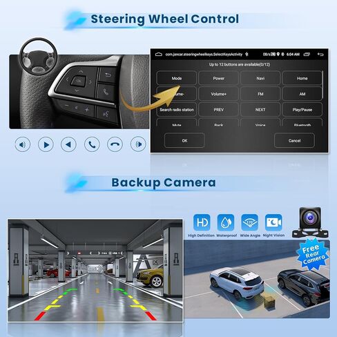 2+64G Android 13 CarPlay Car Stereo Radio for Acura TSX 2009-2014 for Honda Accord 2008-2012 for Honda Spirior 2009-2013, 9'' HD Touch Screen Android Auto, AHD Backup Camera, GPS, WiFi, FM RDS in Saudi Arabia
