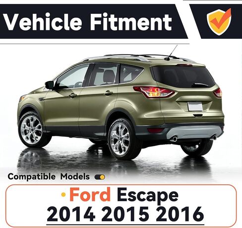 Backup Camera Rear View Camera Compatible with Ford Escape 2014-2016.Replace# GJ5T19G490AD, GJ5T-19G490-AB, EJ5Z-19G490-A. in Saudi Arabia