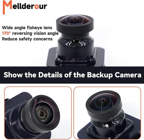 Backup Camera Rear View Camera Compatible with Ford Escape 2014-2016.Replace# GJ5T19G490AD, GJ5T-19G490-AB, EJ5Z-19G490-A. in Saudi Arabia