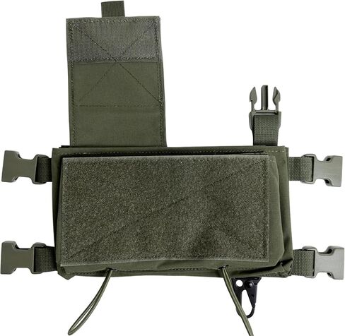TWINFALCONS Tactical Chest Rig with Mag Pouch Holder 500D Nylon Removable Chest Rigs for Vest with Hook Backing in Saudi Arabia