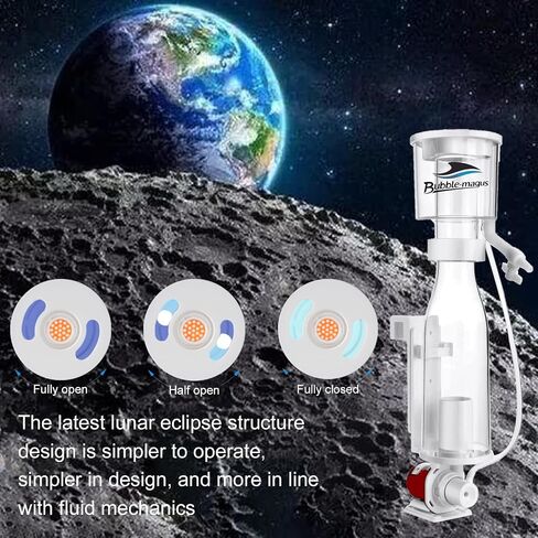 Bubble Magus Nano Curve 2 Protein Skimmers Ultimate Filtration with Space-Saving Design, Efficient DC Pump Durable Graphite Shaft and Flexible Flow Rate for Optimal Water Quality and Quiet Operation in Saudi Arabia