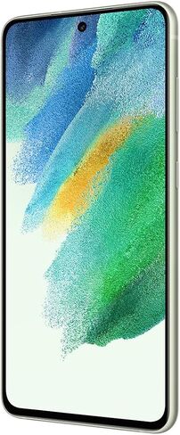 هاتف Samsung Galaxy S21 FE 5G، هاتف ذكي يعمل بنظام Android مفتوح من المصنع، 128 جيجابايت، شاشة 120 هرتز، كاميرا احترافية، بطارية ذكية طوال اليوم، (أخضر زيتوني) (متجدد) in Saudi Arabia