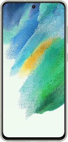 هاتف Samsung Galaxy S21 FE 5G، هاتف ذكي يعمل بنظام Android مفتوح من المصنع، 128 جيجابايت، شاشة 120 هرتز، كاميرا احترافية، بطارية ذكية طوال اليوم، (أخضر زيتوني) (متجدد) in Saudi Arabia