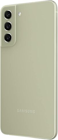 هاتف Samsung Galaxy S21 FE 5G، هاتف ذكي يعمل بنظام Android مفتوح من المصنع، 128 جيجابايت، شاشة 120 هرتز، كاميرا احترافية، بطارية ذكية طوال اليوم، (أخضر زيتوني) (متجدد) in Saudi Arabia