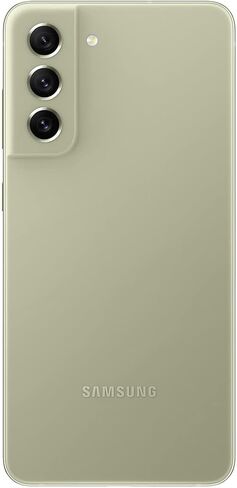 هاتف Samsung Galaxy S21 FE 5G، هاتف ذكي يعمل بنظام Android مفتوح من المصنع، 128 جيجابايت، شاشة 120 هرتز، كاميرا احترافية، بطارية ذكية طوال اليوم، (أخضر زيتوني) (متجدد) in Saudi Arabia