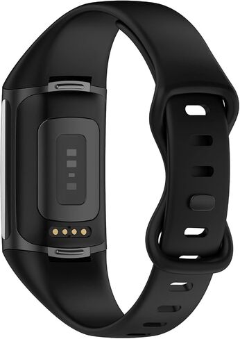 متوافق مع سوار بديل Fitbit Charge 5، سوار معصم سيليكون بديل 23 مم لـ Fitbit Charge5، ناعم ومتين للرجال والنساء in Saudi Arabia