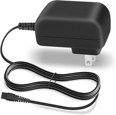 سلك الطاقة المدرج في قائمة UL لـ Wahl 9549 09549 شاحن بديل لقص الكلب محول تيار متردد بطول 6.0 قدم سلك طويل إضافي تيار مستمر إمداد مثالي in Kuwait