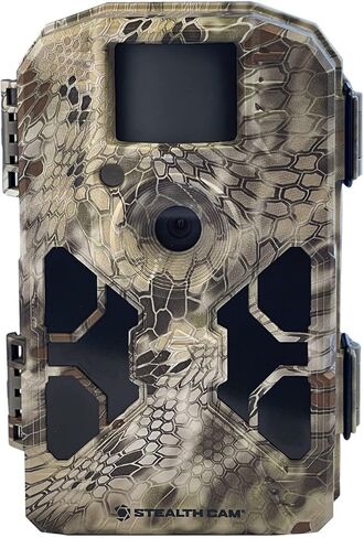 مجموعة كاميرا Stealth Cam 2022 G42NG 32MP No Glow Trail (Kryptek Camo) مع لوحة طاقة شمسية، وبطاقة ذاكرة 32 جيجابايت (4 عبوات) وقارئ بطاقات USB 2.0 عالي السرعة متوافق مع أجهزة Mac والكمبيوتر الشخصي (13 عنصرًا) in Kuwait