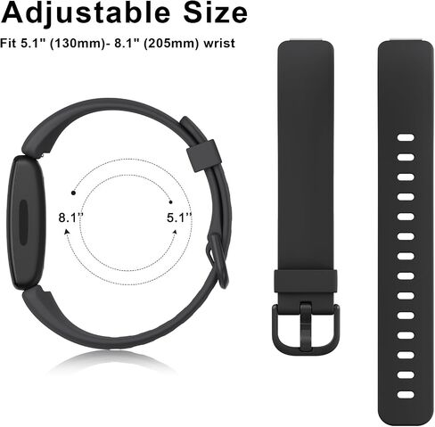 AK Band Compatible with Fitbit Inspire 2 Bands for Women Men, Adjustable Replacement Sport Wristbands Straps for Fitbit Inspire 2 / Ace 3 in Saudi Arabia