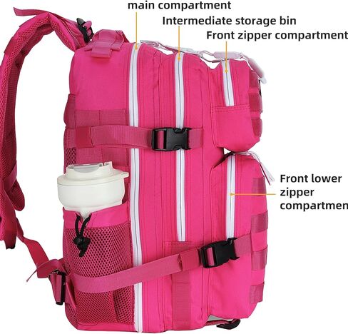 Military 45L Tactical Assault Backpack 3 day assault pack with Molle Waterproof backpack Rucksack for Tactical Backpacks in Kuwait