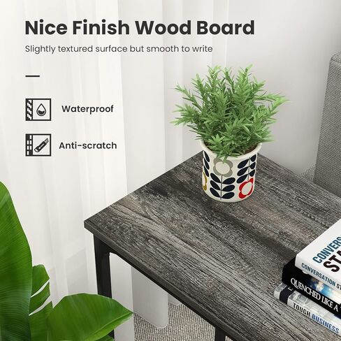 طاولة وحدة تحكم صغيرة من Ecoprsio، طاولة أريكة مع أرفف شبكية مزدوجة، طاولة مدخل صناعية للمدخل، المدخل، البهو، القاعة الأمامية، أريكة الأريكة، غرفة المعيشة، البار، المطبخ، 32 بوصة، ريفي in Kuwait