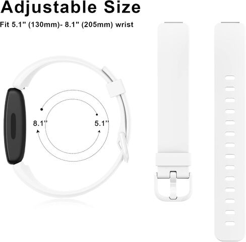 AK Band Compatible with Fitbit Inspire 2 Bands for Women Men, Adjustable Replacement Sport Wristbands Straps for Fitbit Inspire 2 / Ace 3 in Saudi Arabia