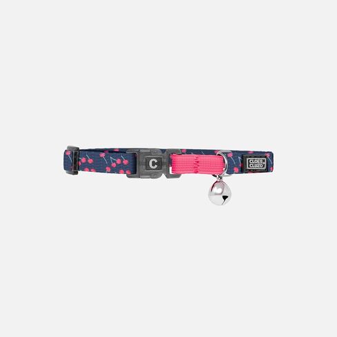 Adjustable Printed Cat Collar (Flowers) in Saudi Arabia