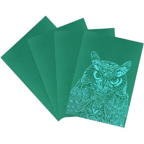 مجموعة صنع الطوابع المطاطية 6 × 8 بوصة 4 قطعة كتل نحت مطاطية كتلة نحت ناعمة للطباعة ختم نحت كتل مشمع الحرفية in Kuwait