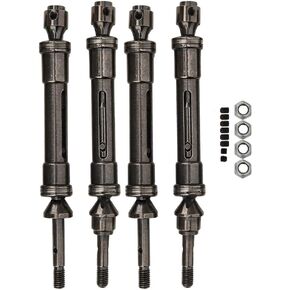 Front and Rear Drive Shaft Fit for 1/10 Slash 4x4 SLA017 SLA018 Metal Front and Rear Drive Transmission Shaft Slash 4X4 Axles Slash 4X4 Half Shafts Purple Slash 4X4 Differential