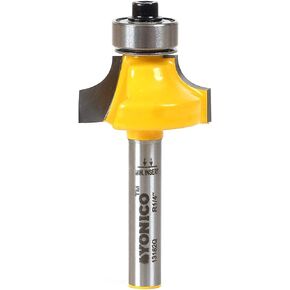 YONICO 13162q 1/4-Inch Radius Round Over Edge Forming Router Bit 1/4-Inch Shank
