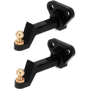 INJORA Adjustable Aluminum Drop Hitch Receiver for 1/18 RC Crawler TRX4M Upgrade 2pcs, 3g/pcs
