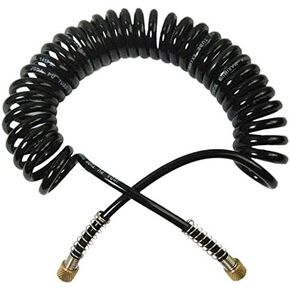 Master Airbrush 10' Recoil Recoiling Airbrush Air Hose with Standard 1/8" Size Fittings on Both Ends