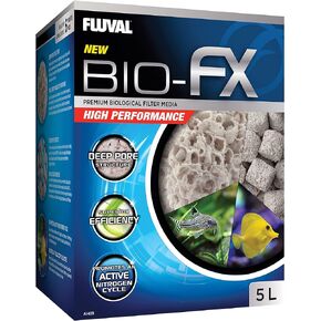 Fluval BIO-FX, Biological Aquarium Filter Media Suitable for Most Aquariums and Filters, 5 Liters