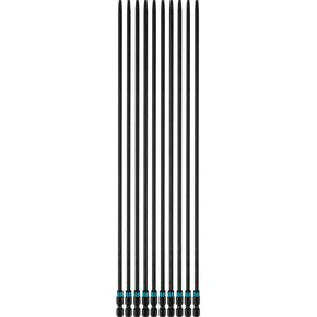 Makita A-99253 Impactx #1 Square Recess 12″ Power Bit, 10 Pack, Bulk
