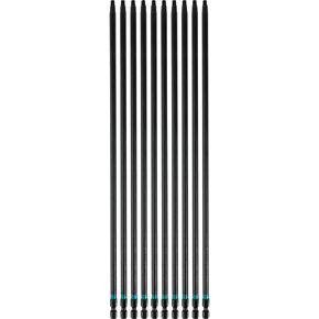 Makita A-99253 Impactx #1 Square Recess 12″ Power Bit, 10 Pack, Bulk
