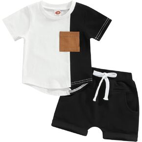 Ledy Champswiin Summer Baby Boy Short Sleeve T-shirt Tops & Shorts 2Pcs Casual Outfit 0-3 Years Toddler Boy Clothes Set