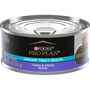 Purina Pro Plan Urinary Tract Cat Food Wet Pate, Urinary Tract Health Ocean Whitefish Entree - (Pack of 24) 3 oz. Pull-Top Cans