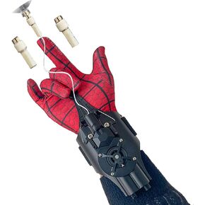 Web Shooter Wrist Toy-Rope Launcher ,USB Recharger，Automatic take-up,Spider Web Shooters That Actually Shoot，Superhero Role-Play, Real Web-Shooters Great Gift for Man and Kids(Black) in Kuwait
