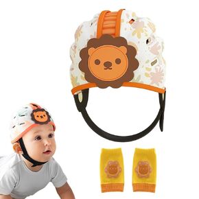 Xifamniy Baby Soft Safety Helmet Foam Head Protector Helmet for Toddler Infant Walking Suit 6-24month
