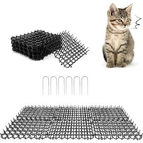 بساط سكات للقطط مع مسامير، بساط سبايك للقطط، بساط سكات للحيوانات الأليفة للحديقة والسياج، 7.9×6.1 بوصة in Kuwait