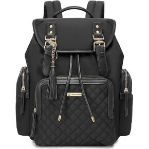 Diaper Bag Backpack, Diaper Bags for Baby Boy Girl with USB Charging Port,Changing mat,Stroller Hooks (Black)