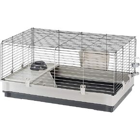 Ferplast Rabbit Cage, Burgundy