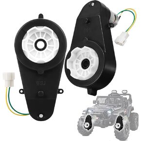 2 Pcs Kids Ride On Car Gearbox 550 12V Motor 40000RPM, Electric Motor Gearbox Motorcycles High Speed RS550 Drive Engine Match Children Ride On Toys