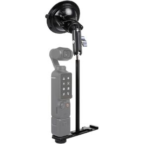 Suction Cup Mount for DJI Osmo Pocket 3, Car Windshield Window Vehicle Camera Holder Compatible with DJI Pocket 3 Accessories