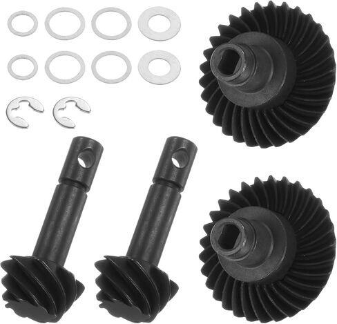 سيارة Uxcell Steel Diff Gear Steel، 30T 8T Reverse Helical Gear RC، مجموعتان لـ SCX10 in Saudi Arabia