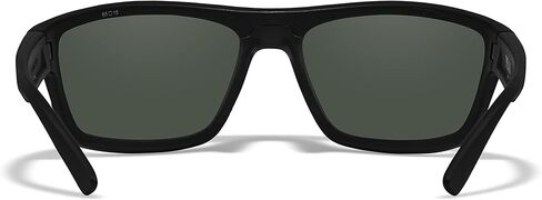 Wiley X Peak Captivate Polarized Sunglasses, Safety Glasses for Men and Women, UV Eye Protection for Shooting, Fishing, Biking, and Extreme Sports, Matte Black Frames, Blue Mirror Tinted Lenses in Kuwait