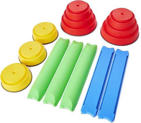 مجموعة GONGE Build N' Balance® للمبتدئين - دورة توازن كاملة للاستكشاف الحسي والتدريب على التوازن - مجموعة من 10 قطع in Kuwait