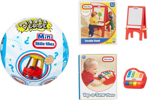 سلسلة Miniverse Little Tikes Minis 3 من MGA - اثنان من Little Tikes Minis في كل عبوة، التعبئة العمياء مزدوجة كعرض، قديم، حنين، نسخة طبق الأصل، لهواة الجمع للأعمار من 6 سنوات فما فوق in Saudi Arabia
