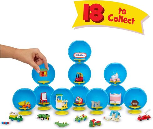 سلسلة Miniverse Little Tikes Minis 3 من MGA - اثنان من Little Tikes Minis في كل عبوة، التعبئة العمياء مزدوجة كعرض، قديم، حنين، نسخة طبق الأصل، لهواة الجمع للأعمار من 6 سنوات فما فوق in Saudi Arabia