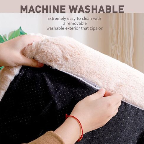 سرير أريكة للقطط من pawstrip، سرير مريح للكلب، أريكة للحيوانات الأليفة قابلة للغسل للكلاب الصغيرة، وسادة هريرة دافئة ذاتيًا، سرير نوم ناعم للفتيات الجرو مع وسادة، سرير قطط لطيف للقطط الداخلية in Kuwait