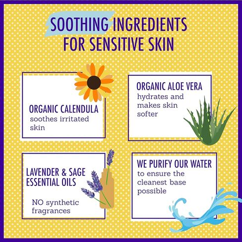 مجموعة الترطيب المكثف من كاليفورنيا بيبي آذريون | لوشن آذريون 8.5 أونصة + كريم آذريون 6 أونصة + 0.4 أونصة زيت آذريون عضوي | نباتي 100% | مناسب للحساسية | يهدئ البشرة الجافة والمتهيجة in Kuwait