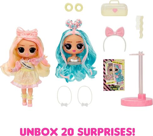 L.O.L. Surprise! Tweens Surprise Swap Braids-2-Waves Winnie Fashion Doll with 20+ Surprises Including Styling Head and Fabulous Fashions and Accessories – Great Gift for Kids Ages 4+ in Saudi Arabia