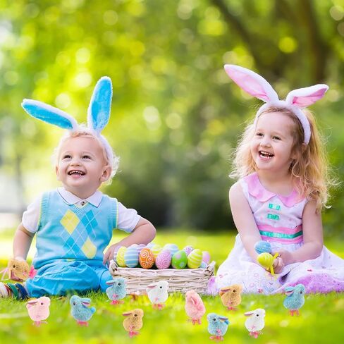 20 حزمة من ألعاب أرنب عيد الفصح، أرانب قطيفة للقفز، أرنب لصيد بيض عيد الفصح، سلة حشو، هدايا الحفلات in Saudi Arabia