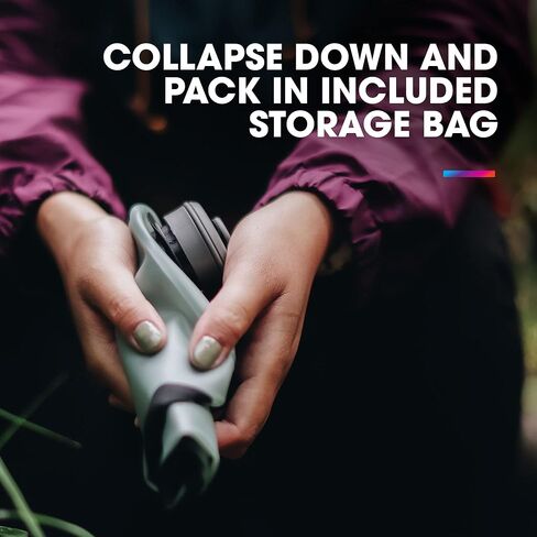 HydraPak Seeker - تخزين مياه قابل للطي (3 لتر/100 أونصة) - حقيبة خزان ترطيب للتخييم خالية من مادة BPA وPVC - أخضر Sutro in Kuwait