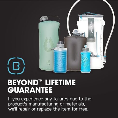 HydraPak Seeker - Collapsible Water Storage (3L/100oz) - BPA & PVC Free Camping Hydration Reservoir Bag - Sutro Green in Saudi Arabia