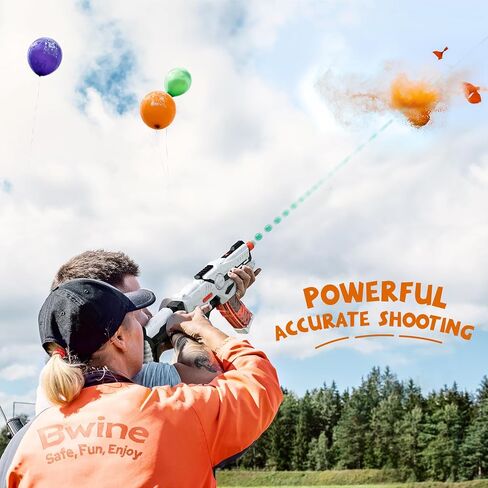 Bwine Gel Splatter Ball Blaster، FPS 180+، وضع تلقائي شبه/كامل، لعبة ألعاب الرماية للأنشطة الخارجية in Kuwait