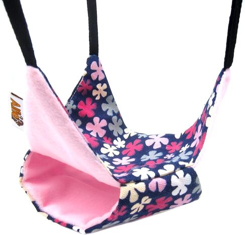 Alfie Pet - Kasey Hanging Hammock Bed for Mouse, Chinchilla, Rat, Gerbil and Dwarf Hamster - Color: Grey Green in Kuwait